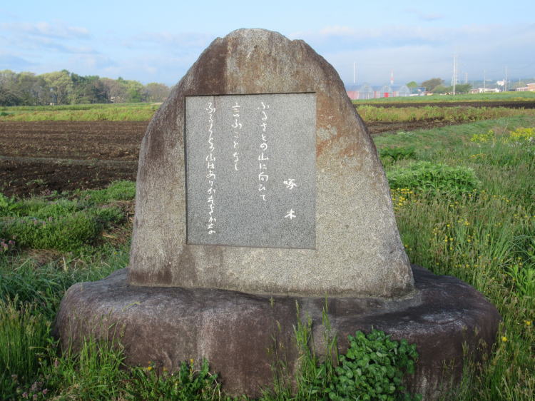 ふるさとの山に向ひて